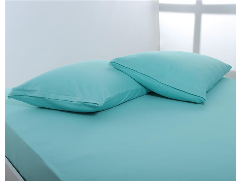 Ζευγάρι μαξιλαροθήκες jersey (50cm x 70cm) sea green