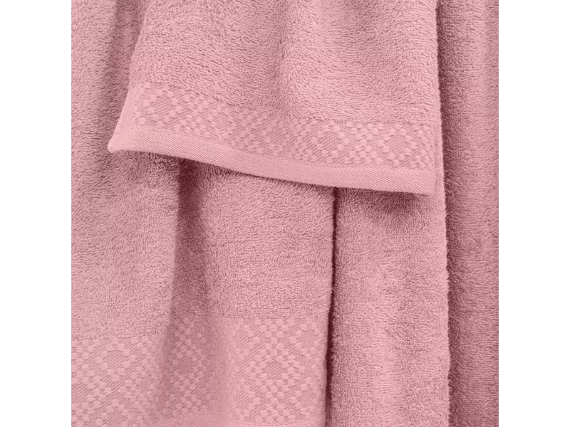 LINO Σετ πετσέτες 3τμχ (30x50,50x90,70x140) Serapha Κοραλί