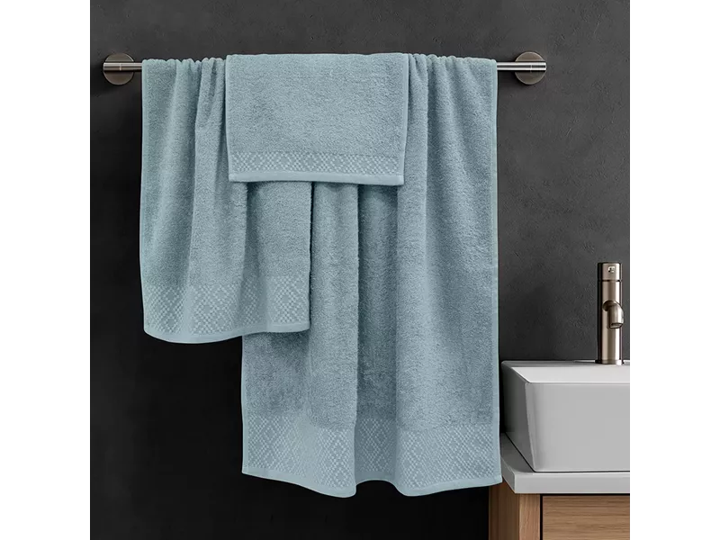 LINO Σετ πετσέτες 3τμχ (30x50,50x90,70x140) Serapha Μέντα