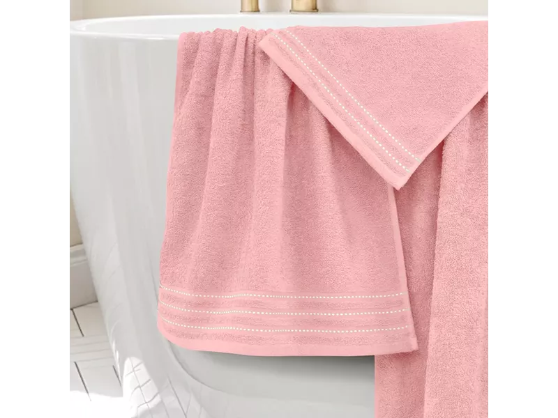 LINO Σετ πετσέτες 3τμχ (30x50,50x90,70x140) Veluva Κοραλί