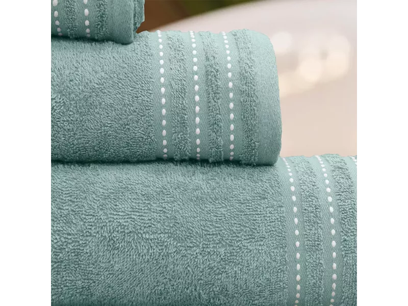 LINO Σετ πετσέτες 3τμχ (30x50,50x90,70x140) Veluva Μέντα