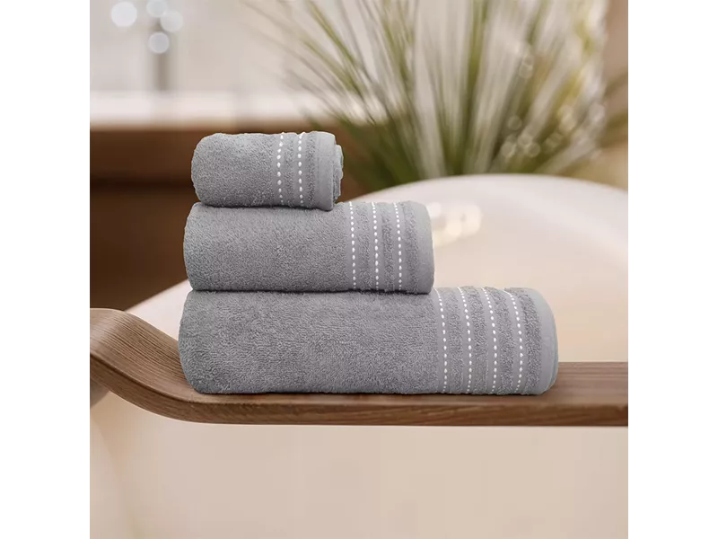 LINO Σετ πετσέτες 3τμχ (30x50,50x90,70x140) Veluva Μόκα