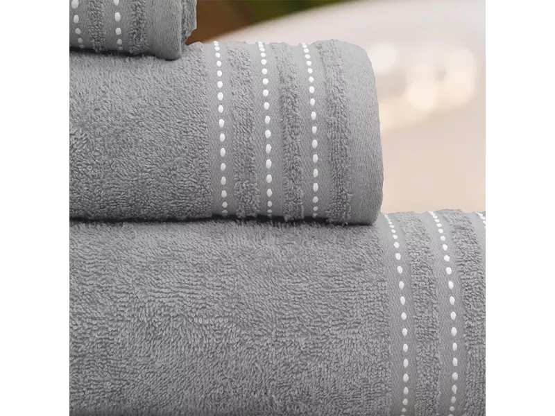 LINO Σετ πετσέτες 3τμχ (30x50,50x90,70x140) Veluva Μόκα