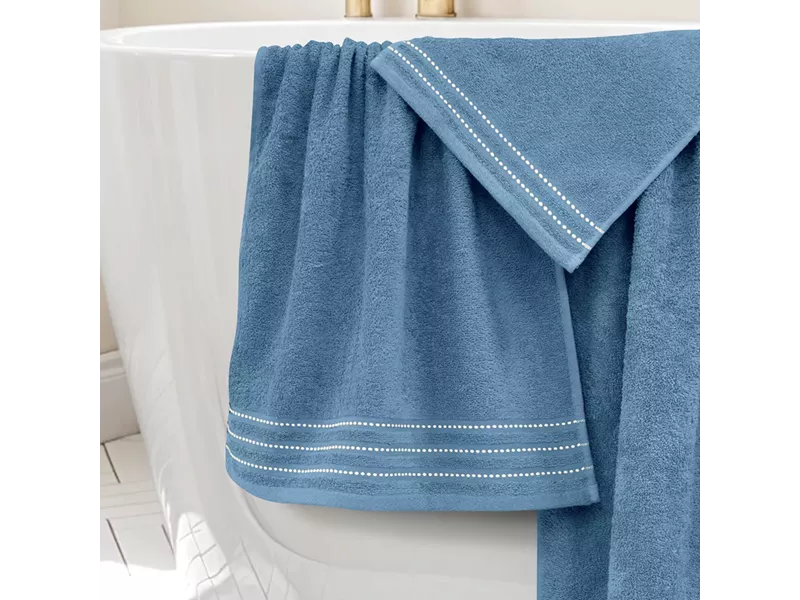 LINO Σετ πετσέτες 3τμχ (30x50,50x90,70x140) Veluva Πετρόλ