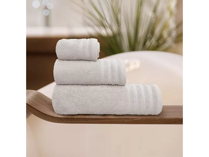 LINO Σετ πετσέτες 3τμχ (30x50,50x90,70x140) Veluva Εκρου