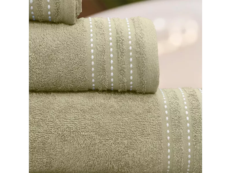 LINO Σετ πετσέτες 3τμχ (30x50,50x90,70x140) Veluva Λεμονί