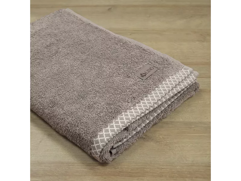 LINO Πετσέτα Σώματος (80x150) Marley Μόκα