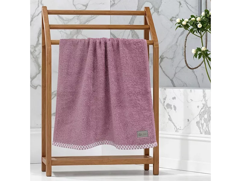 LINO Πετσέτα Προσώπου (50x90) Marley Αμέθυστος