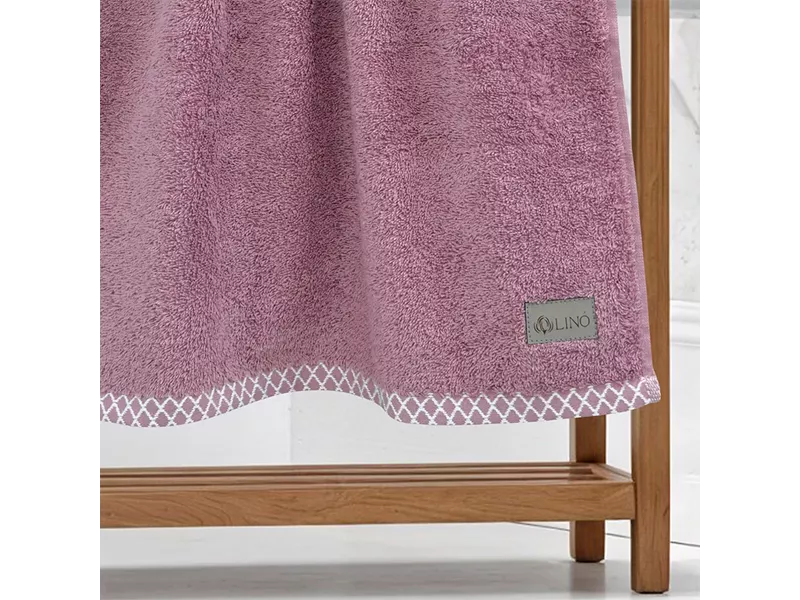 LINO Πετσέτα Προσώπου (50x90) Marley Αμέθυστος