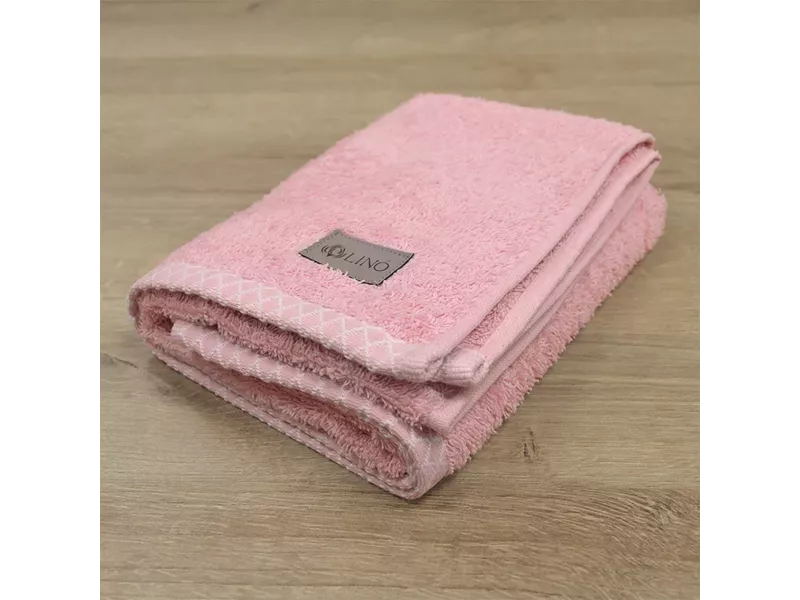 LINO Πετσέτα Προσώπου (50x90) Marley Κοραλί