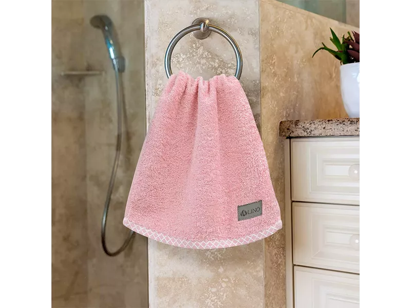 LINO Πετσέτα Χεριών (30x50) Marley Κοραλί