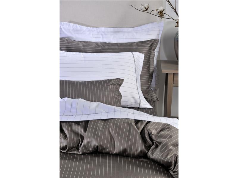 Σετ Σεντόνια Down Town S-884 Pin Stripe DGrey