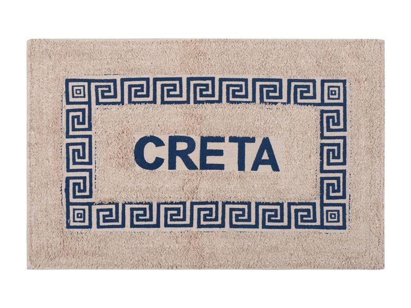Πατάκι μαίανδρος Κρήτη (50cm x 80cm) μπλέ