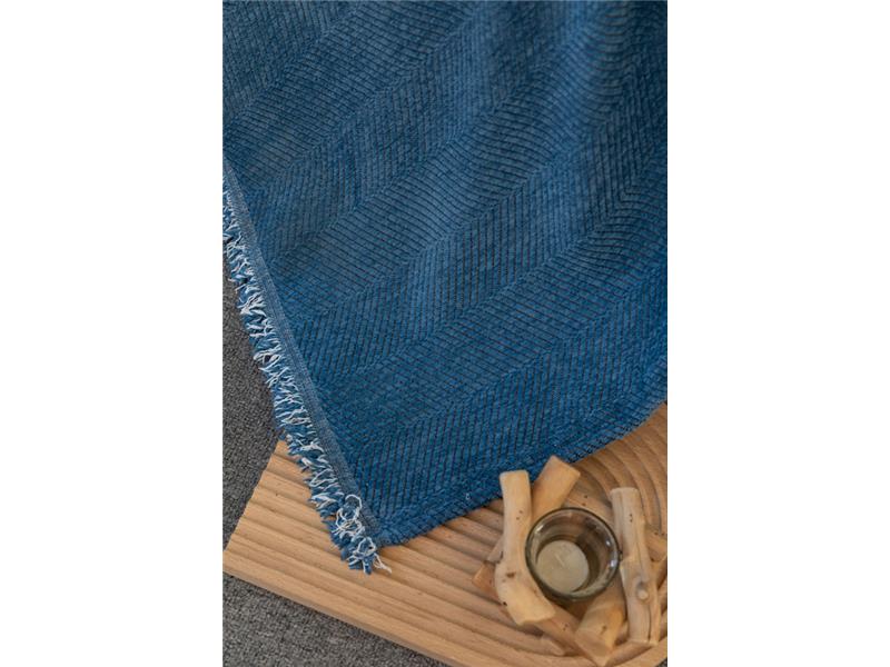 Ριχτάρι Διθέσιου (180X240) Mcdecor Herr Μπλέ - MCDECOR