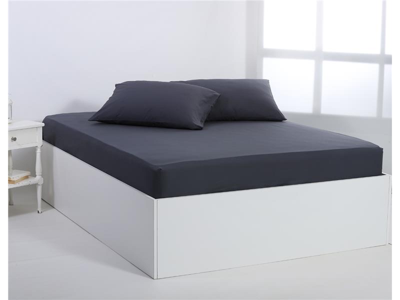 Βαμβακερό σεντόνι essentials (105cm x 200cm + 35cm) turbulence