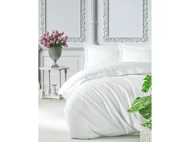 ALMA6 ΣΕΝΤONI 170Χ270CM  WHITE 230TC 100% COT/N