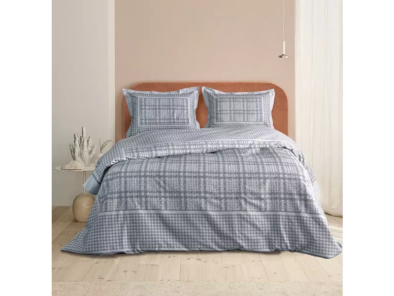 ΣΕΤ ΠΑΠΛ/ΘΗΚΗ 240x260cm 2*50x70cm APERITO 100% COT/SATIN DP 240TC