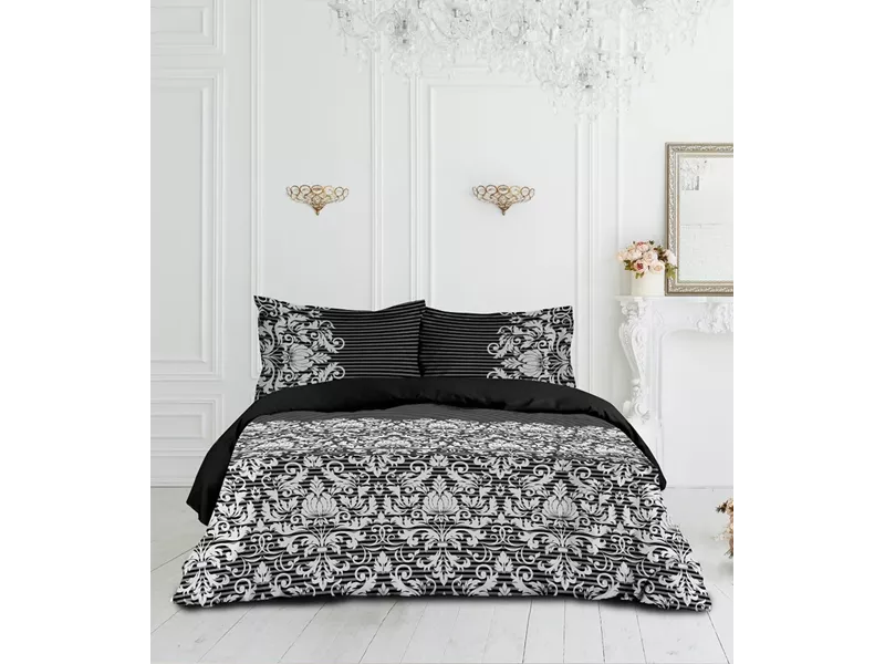 ΣΕΤ ΘΗΚΗ Υ/Δ DAMASK 220x240CM 2*52X72CM 100% COTTOSATIN 230TC