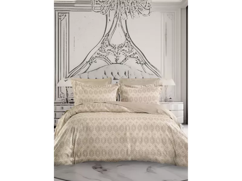 ΣΕΤ ΘΗΚΗ Υ/Δ  STORIA 220Χ240CM 2*50X70CM 100% COTTOSATIN 230TC