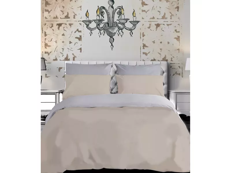 ΣΕΤ ΜΑΞ/ΚΕΣ 2*50Χ70 NOTE1 BEIGE 144TC 100%COTTON