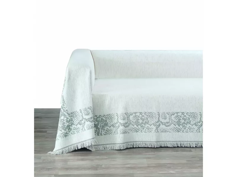 AMAZON1  ΤΕΤΡΑΘΕΣΙΟ ΡΙΧΤΑΡΙ  ECRU 180Χ350CM 100% CHENILLE
