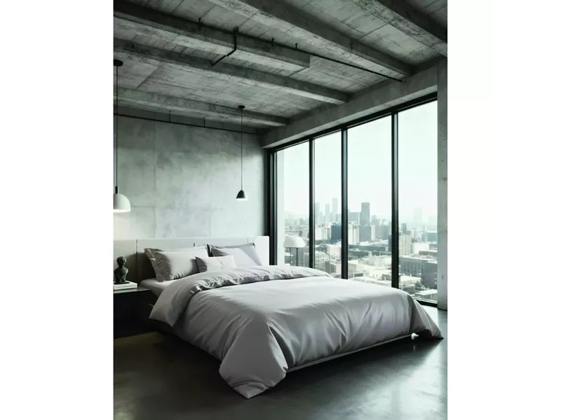 CITY2 SILVER ΣΕΤ ΜΑΞΙΛΑΡΟΘΗΚΕΣ  50Χ70CM  ΟΧFORD 300TC  COTTON SATIN