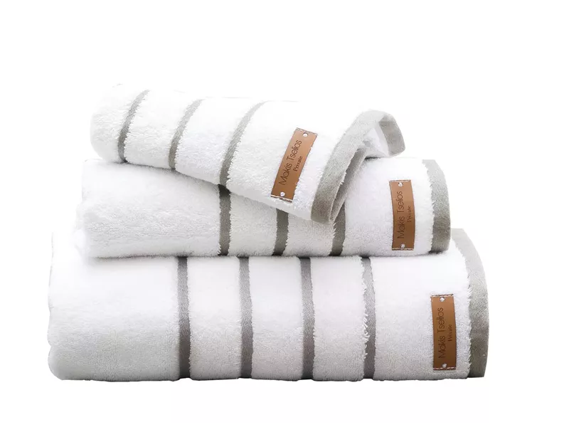 ΣΕΤ ΠΕΤΣ. 2 ΤΕΜ PRIVE WHITE  50Χ90+90Χ150  600gsm