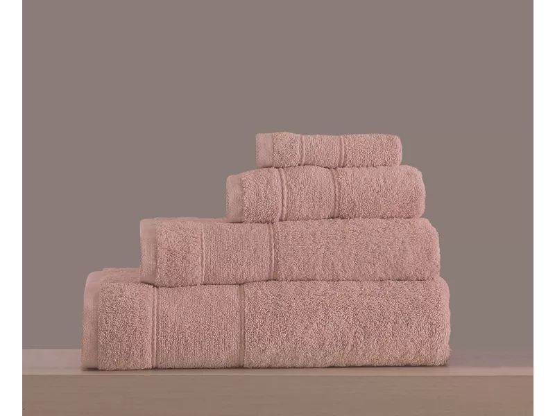 ΣΕΤ ΠΕΤΣΕΤΕΣ LILLIE No1    S.PINK  4 TEM(80X150,50X90,30X50,30X30) 100% Cotton 500gsm