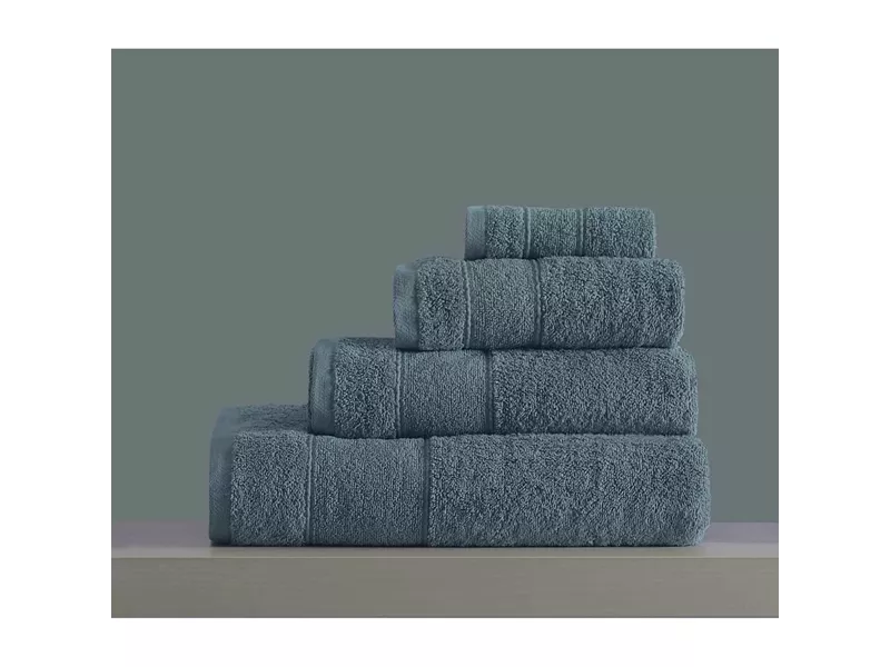 ΣΕΤ ΠΕΤΣΕΤΕΣ LILLIE No2 GREY  4 TEM(80X150,50X90,30X50,30X30)  100% Cotton 500gsm