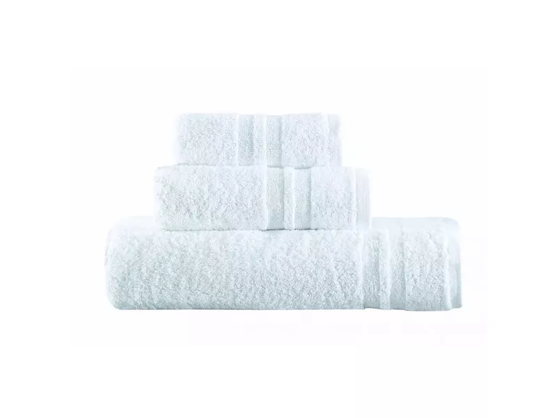 ΠΕΤΣΕΤΑ ΧΕΙΡΟΣ 30Χ50CM DOVE1 WHITE 100% COTTON 550gsm