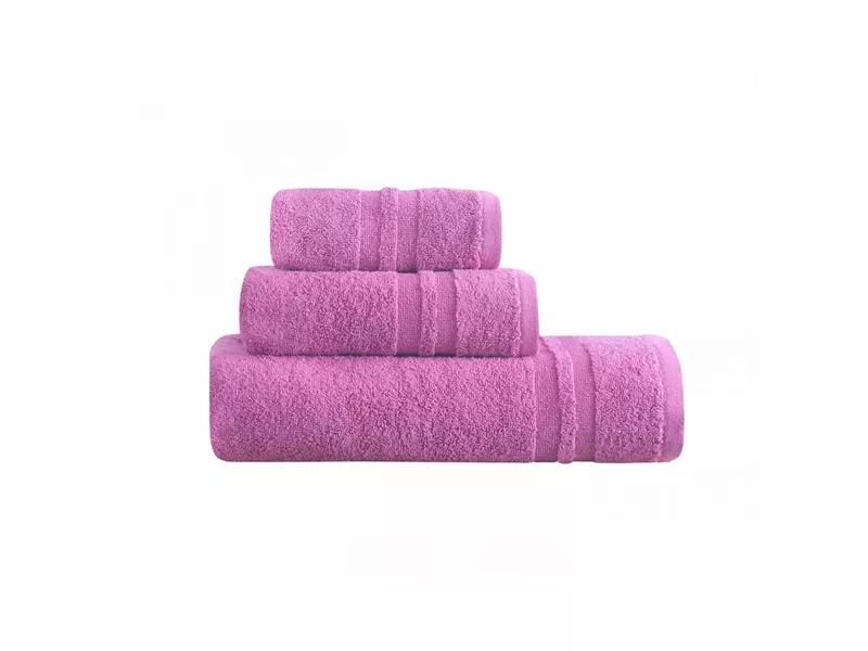 ΣΕΤ ΠΕΤΣΕΤΕΣ DOVE5 D.PINK 90Χ150CM 50X90CM 30X50CM 100% COTTON 550gsm