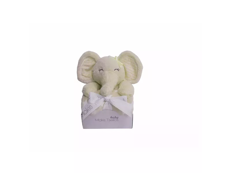 ELEPHANT BEIGE ΔΙΑΚΟΣΜΗΤΙΚΟ ΚΟΥΚΛΑΚΙ ΜΕ ΚΟΥΒΕΡΤΑ 