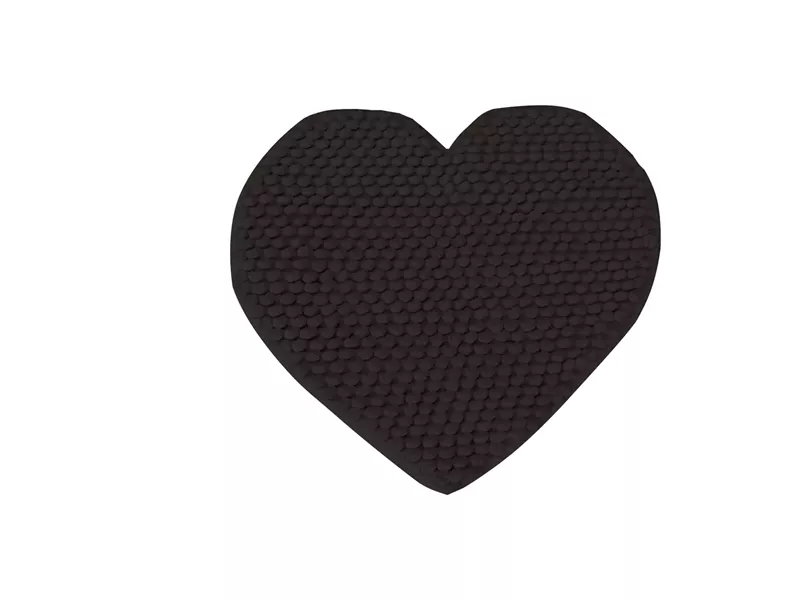 CUORE ΠΑΤΑΚΙ  BLACK  65x65cm