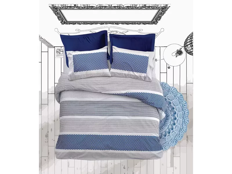 ΠΑΠΛΩΜΑ BOHO 240Χ250cm 2*50x70cm 100% COTTON