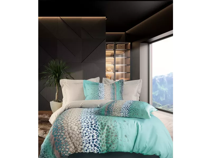 ΣΕΤ ΘΗΚΗ KING BLEATS 240X250CM 2*50X70CM 100% COTTOSATIN 230TC