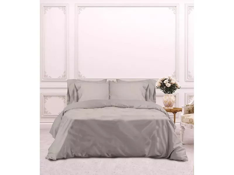 ΣΕΝΤ KING ΧΛ 270X290 RIHANNA (SILVER GREY6)100%C/S