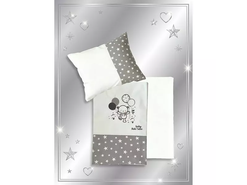 COOKIE  ΣΕΤ ΣΕΝΤ. BEBE  XΛ. 2*120x170cm 30x40cm  100% COTTON