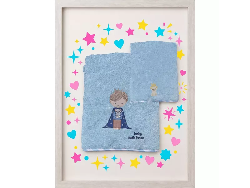WILLIE ΣΕΤ ΠΕΤΣΕΤΕΣ BEBE  70X140+40X60 100% COTTON