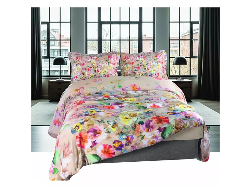 ΠΑΠΛΩΜΑ  Υ/Δ BLOOM 220X240 CM  100% COTTON SATIN 210TC
