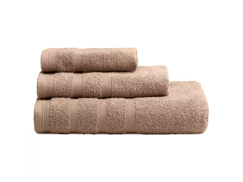 Πετσέτες Μπάνιου Σετ 3 τμχ ADAM HOME (600gsm) Beige 15