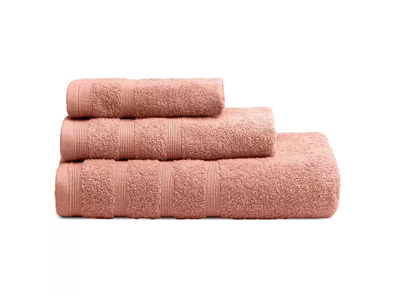 Πετσέτες Μπάνιου Σετ 3 τμχ ADAM HOME (600gsm) Salmon 02