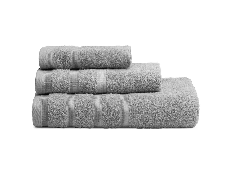 Πετσέτες Μπάνιου Σετ 3 τμχ ADAM HOME (600gsm) Grey 51