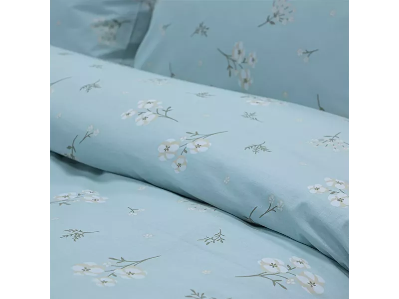 LINO Σετ Παπλωματοθήκη Υπέρδιπλη (225x245) Diminuto Μέντα