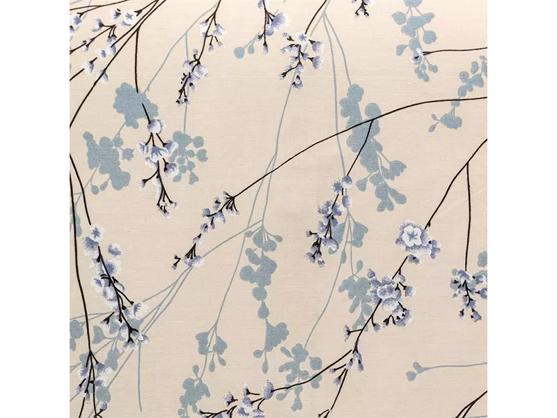 LINO Σετ Σεντόνια Με Λάστιχο (105x200+32) Amandes Μπλε