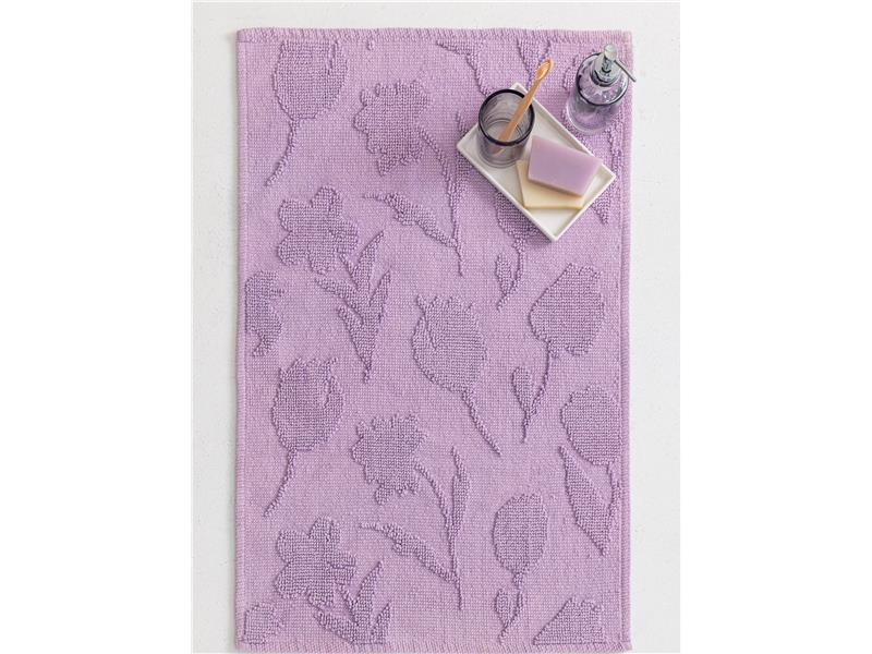 Πατάκι Μπάνιου Palamaiki Yang Lilac