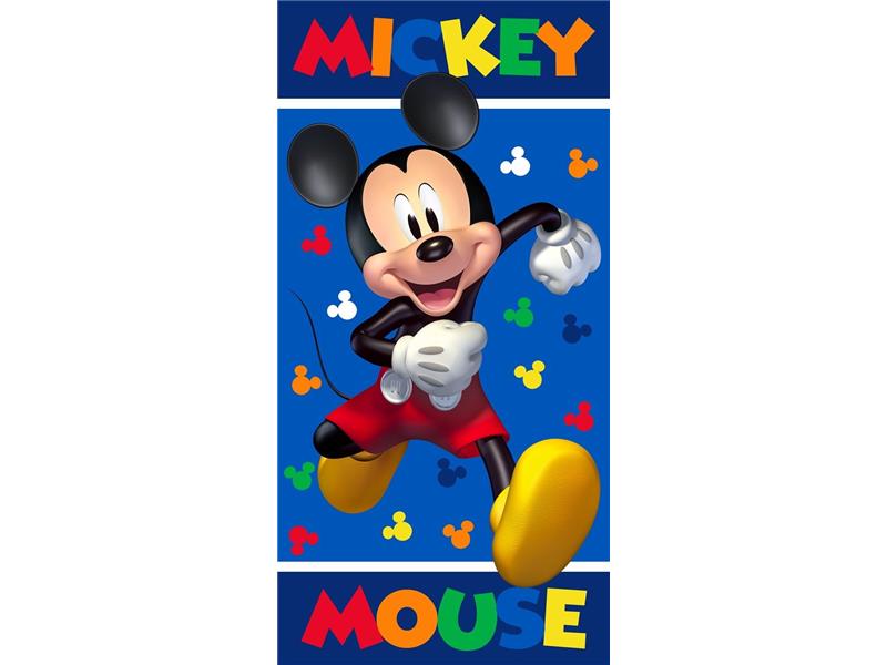 Πετσέτα Θαλάσσης Quick Dry Disney Home Mickey 178 70X140 Dark Blue 100% Microfiber