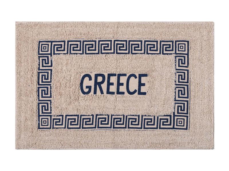 Πατάκι μαίανδρος Greece (40cm x 60cm) μπλέ