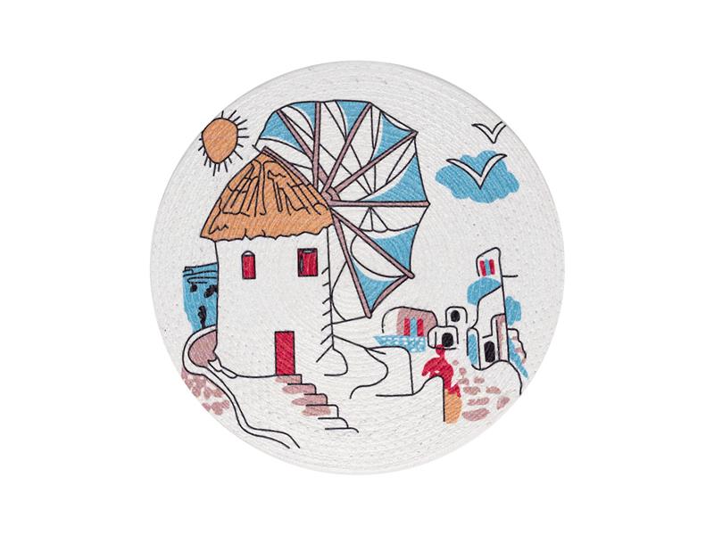 Βαμβακερό σουπλά (38cm) design 2