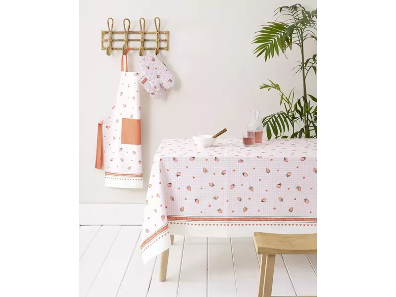Σετ Κουζίνας (Γάντι + Πιάστρα) Strawberry Love