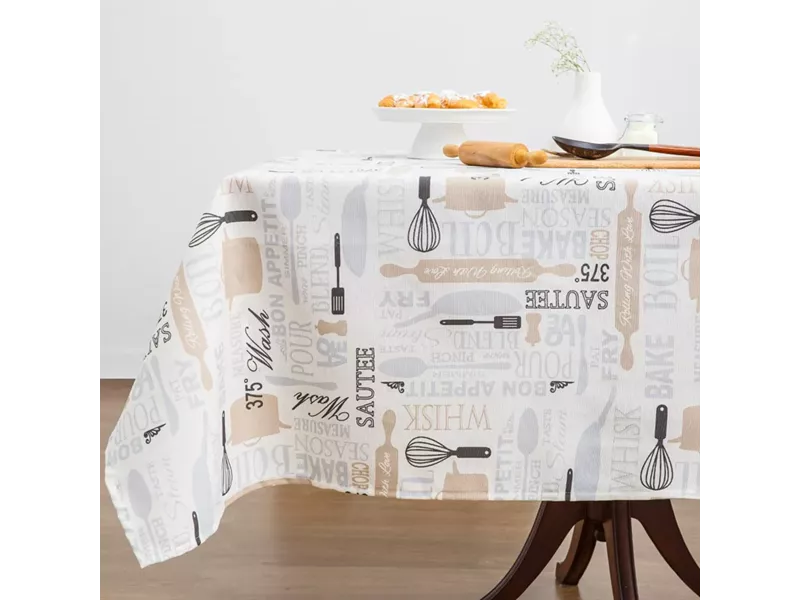 Τραβέρσα Bon Apetit Εκρού 50 x 140 cm